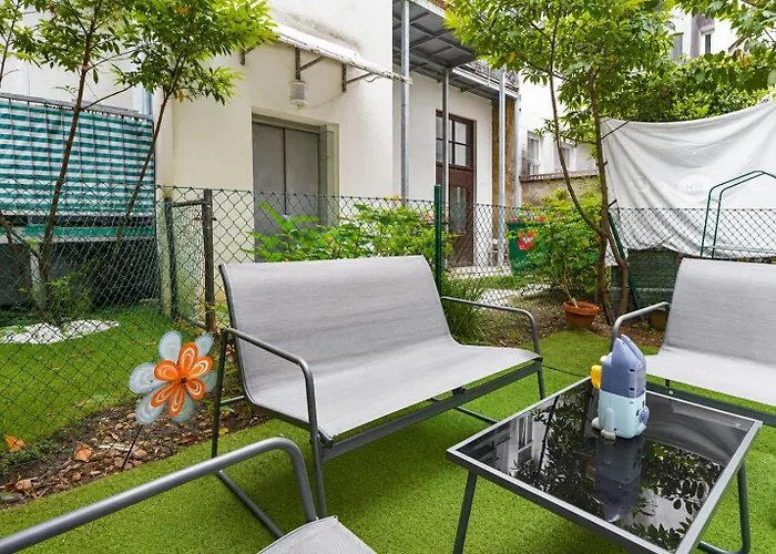 Apartment Stylish Modern For 4p With Private Garden